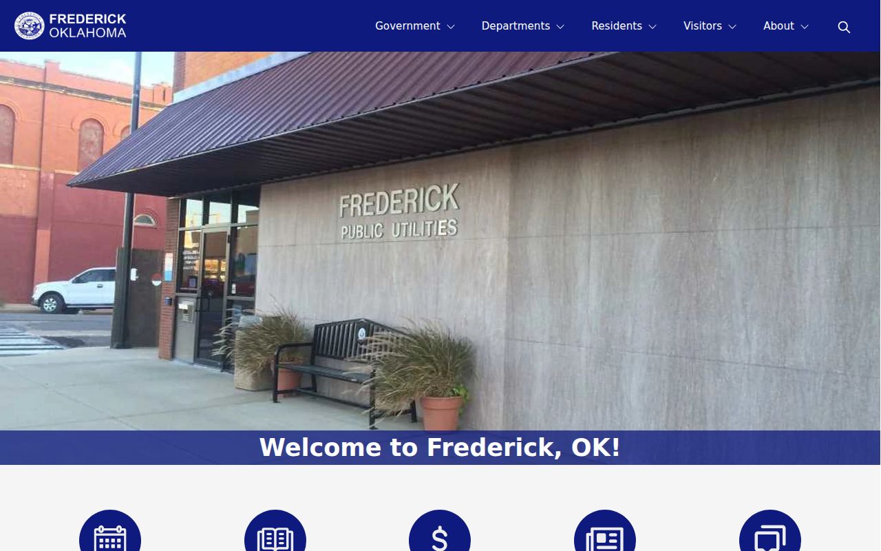 Frederick warrant search city source page