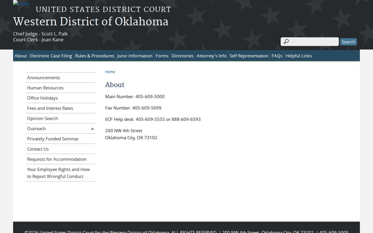 Tillman County most wanted list federal court source